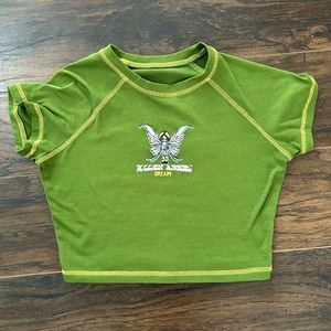 baby tee crop top